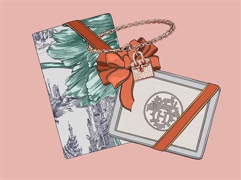 hermes gifts under $500|hermes cards for the holidays.